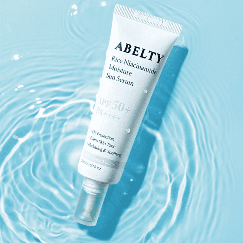 [Abelty] Rice Squalane Moisture Sun Serum 50ml - Image 4